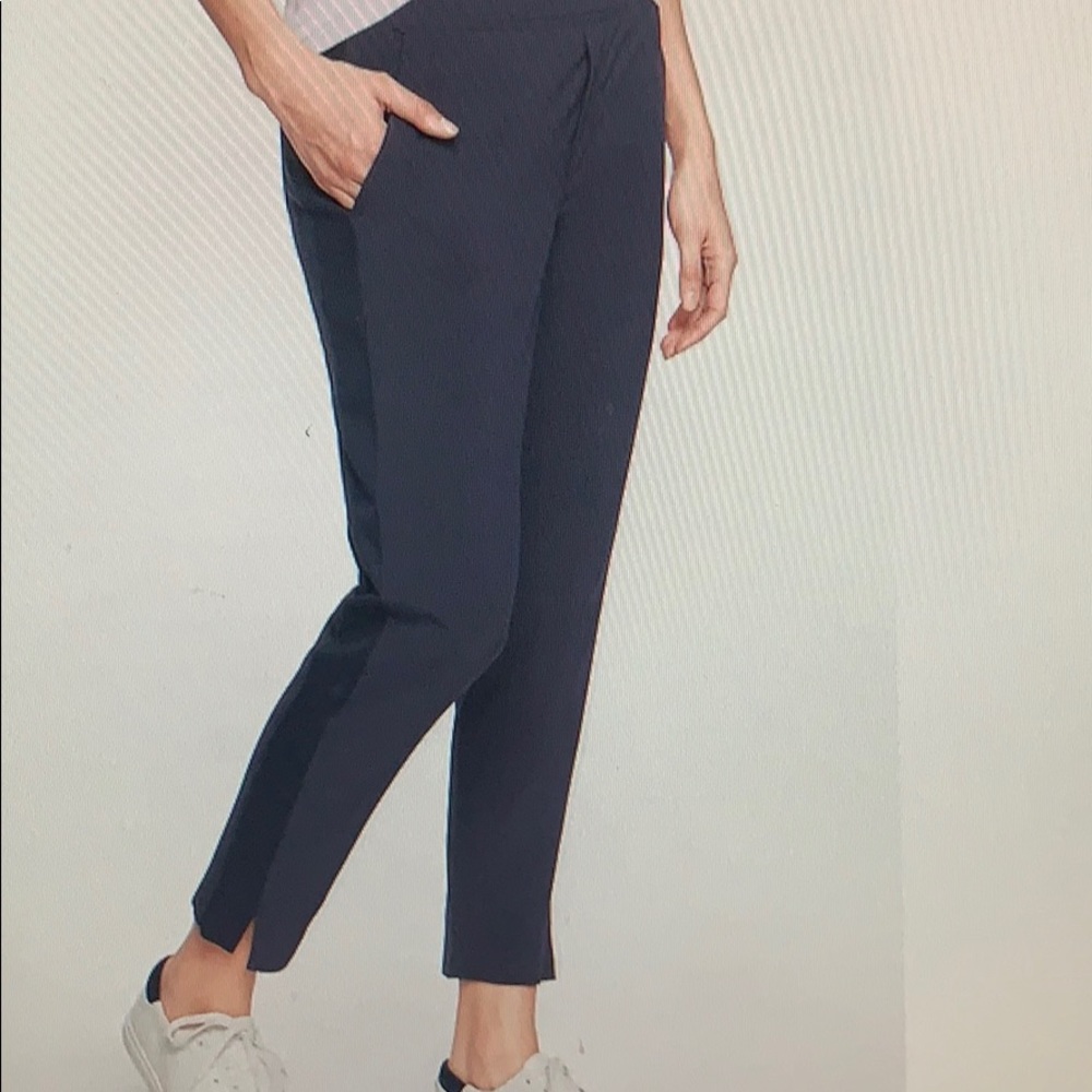 Athleta Brooklyn Pant, navy, size 0
